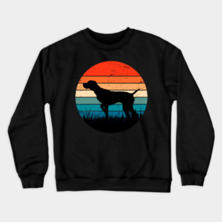 Pointer Retro Sunset Crewneck Sweatshirt