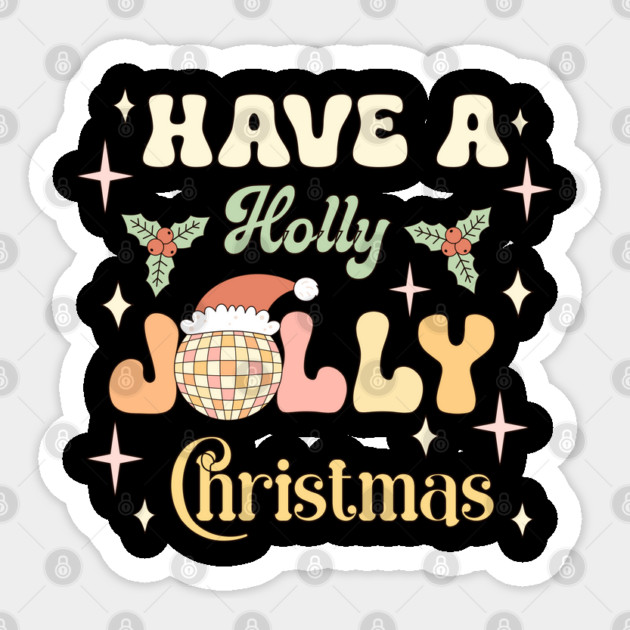 Fun Holly Jolly X-mas Sticker by TurnEffect