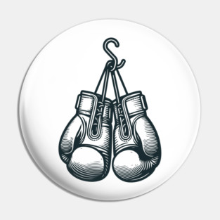 Iron Mike's Gloves Pin