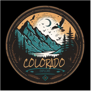 Explore Colorado Posters and Art
