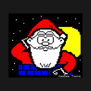 Father Christmas is Coming - Teletext T-Shirt