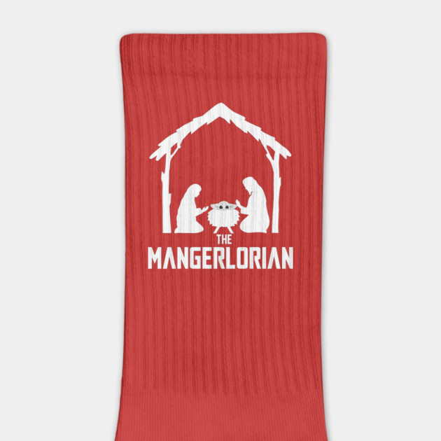 The Mangerlorian by Low Life Shirts