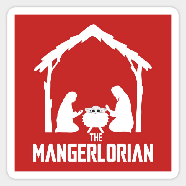 The Mangerlorian Magnet by Low Life Shirts