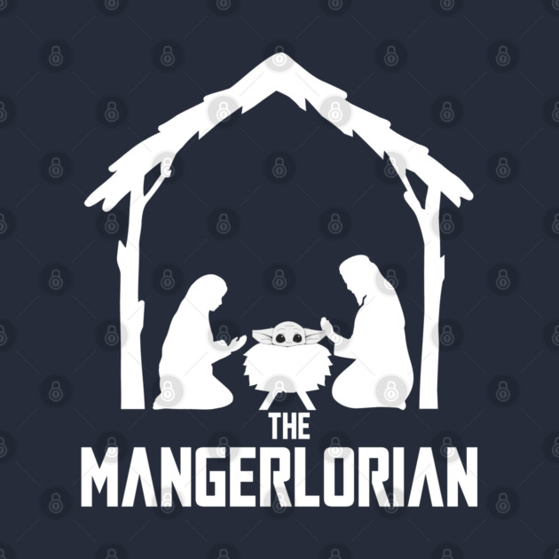 The Mangerlorian by Low Life Shirts