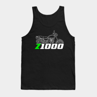 Kawasaki Z1000 1976-1978 Tank Top