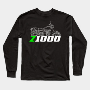Kawasaki Z1000 1976-1978 Long Sleeve T-Shirt