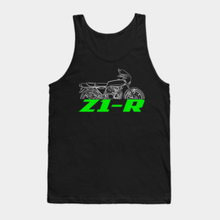 Kawasaki Z1000 Z1-R 1978-1979 Tank Top