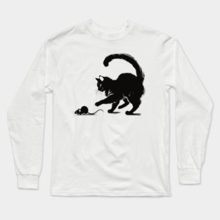 Cat And Mice Long Sleeve T-Shirt