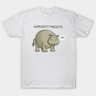 Hippo-potty-mouth T-Shirt