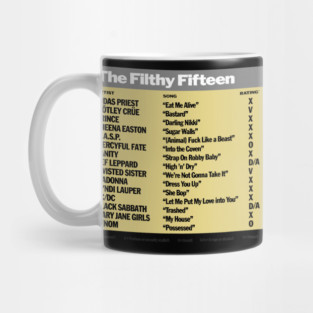 The Filthy Fifteen Mug