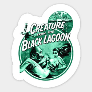Vintage Creature From the Black Lagoon Sticker