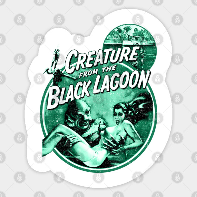 Vintage Creature From the Black Lagoon Sticker by Joaddo