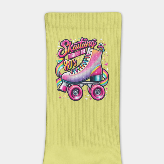 Skatiing through 80's by Nizar clothing store 