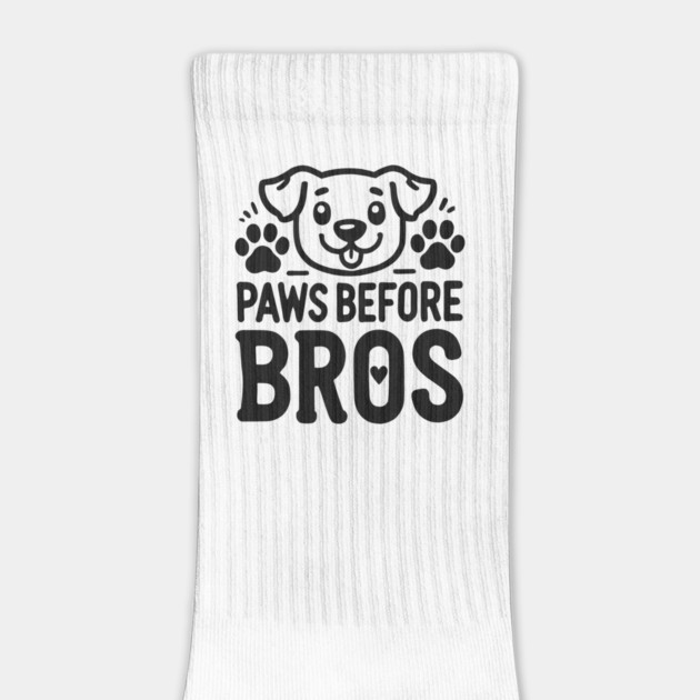 Paws Before Bros by Frank Ring