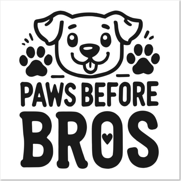 Paws Before Bros Wall Art by Frank Ring