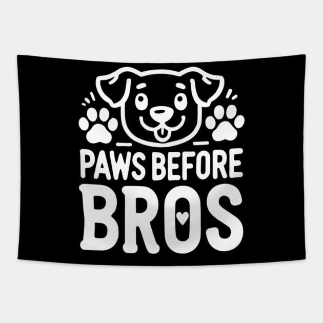 Paws Before Bros Tapestry by Frank Ring