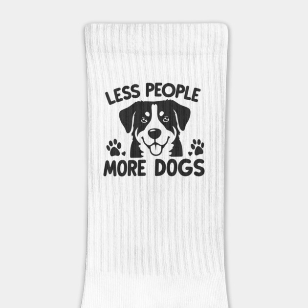 Less People More Dogs by Frank Ring