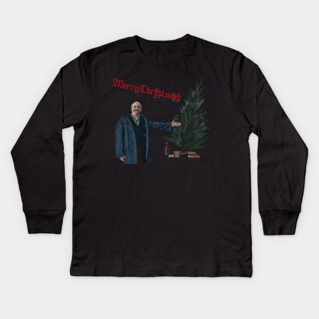 The Holdovers: a slanted tree Kids Long Sleeve T-Shirt by 51Deesigns