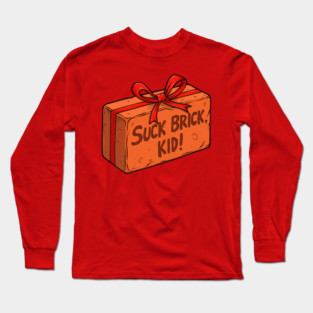 Suck Brick, Kid! Home Alone 2 Long Sleeve T-Shirt