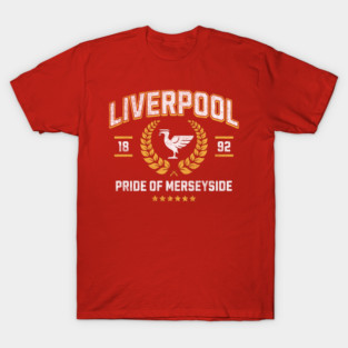 Liverpool Pride of Merseyside Vintage T-Shirt