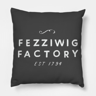Fezziwig Factory Pillow