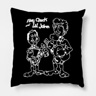 Big Chuck and Lil' John WJW Cleveland 8 Pillow