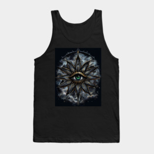 Celestial Cosmic Evil Eye Tank Top