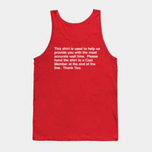 Wait Time Shirt Tank Top