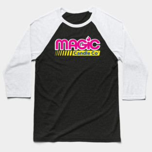 Magic Candle Company Logo Baseball T-Shirt
