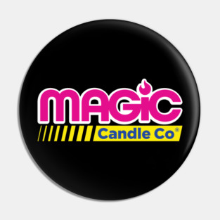 Magic Candle Company Logo Pin