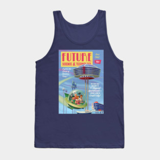 Luxury Living in Orbit City Tank Top