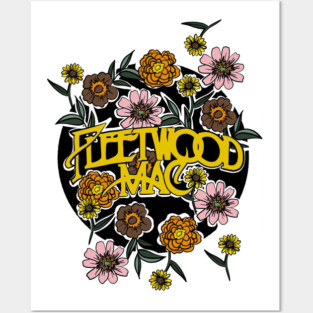 Flowers Fleetwood Mac Garden Posters and Art