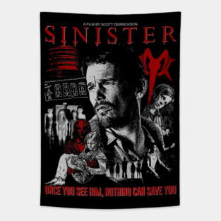 Sinister Horror Movie Tapestry