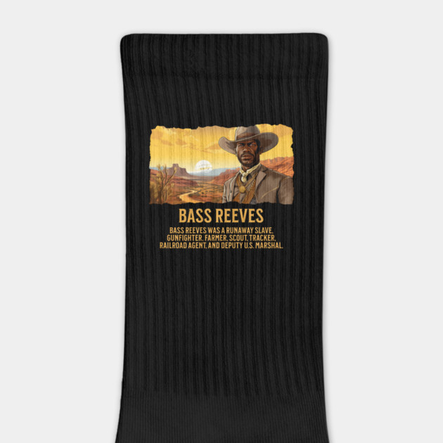 Bass Reeves - The Real Lone Ranger - Comic Style by UrbanLifeApparel