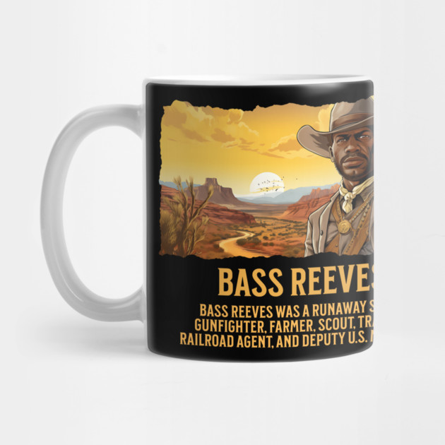 Bass Reeves - The Real Lone Ranger - Comic Style by UrbanLifeApparel