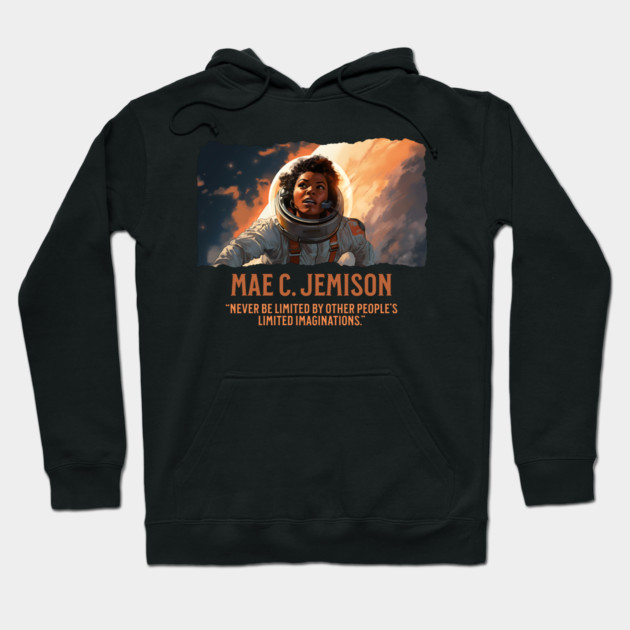 Mae C. Jemison Astronaut - Comic Style Hoodie by UrbanLifeApparel