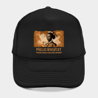 Phillis Wheatley - Comic Style Hat