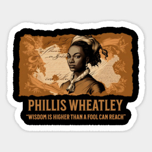 Phillis Wheatley - Comic Style Magnet