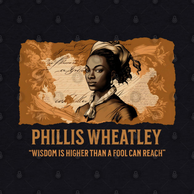 Phillis Wheatley - Comic Style by UrbanLifeApparel