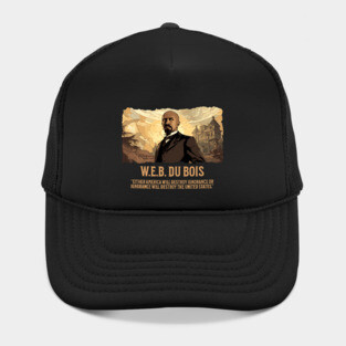 W.E.B. DuBois, Comic Style, Black History Hat
