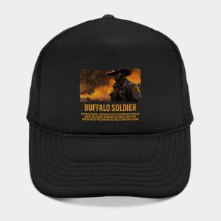 BUFFALO SOLDIER, Comic Style, Black History Hat
