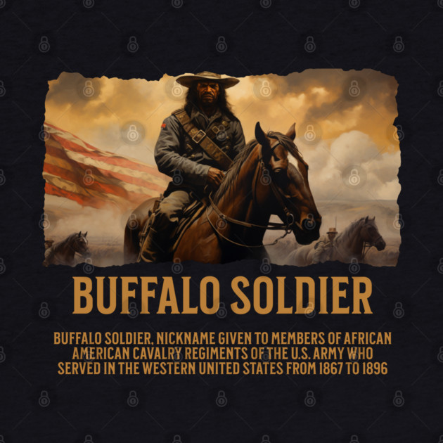 BUFFALO SOLDIERs, Comic Style, Black History by UrbanLifeApparel