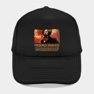 Frederick Douglass, Black history, Comic Style Hat