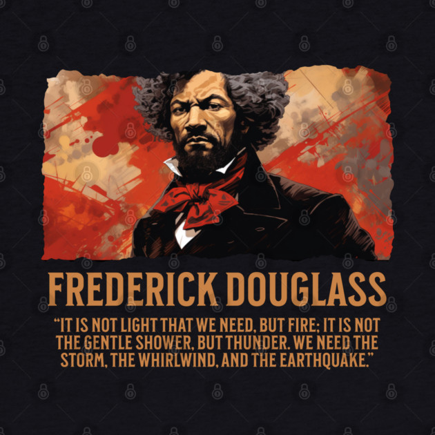 Frederick Douglass, Black history, Comic Style by UrbanLifeApparel