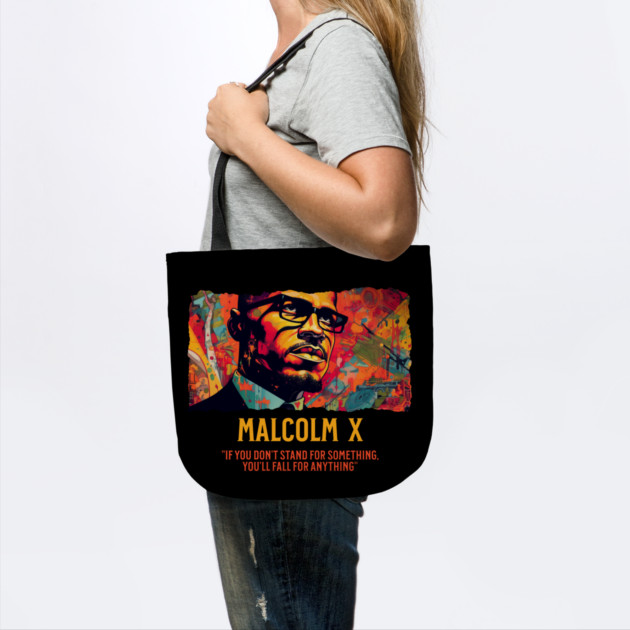 Malcolm X, Black History, Comic Style by UrbanLifeApparel