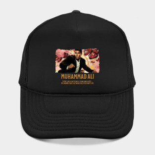 Muhammad Ali, black History, comic Style Hat
