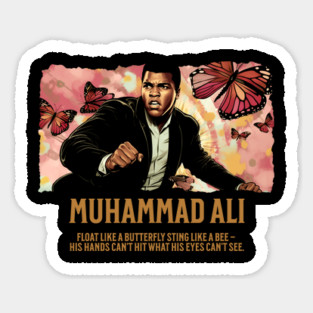 Muhammad Ali, black History, comic Style Magnet