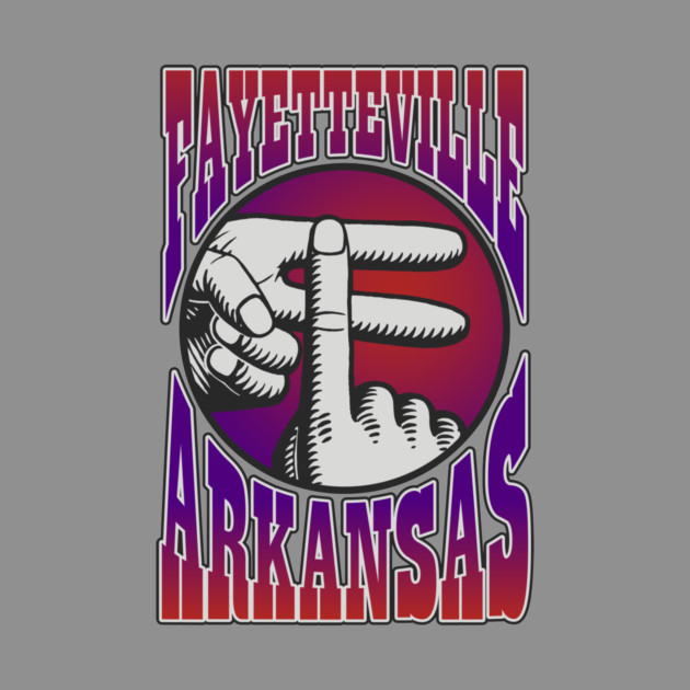 Fayetteville Hand (no distress, front only) by rt-shirts