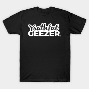 Youthful Geezer Brand Logo T-Shirt