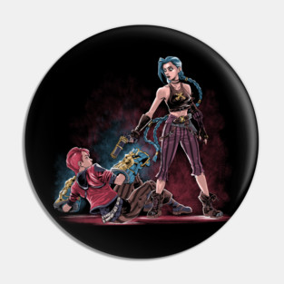 Reservoir Sisters Pin